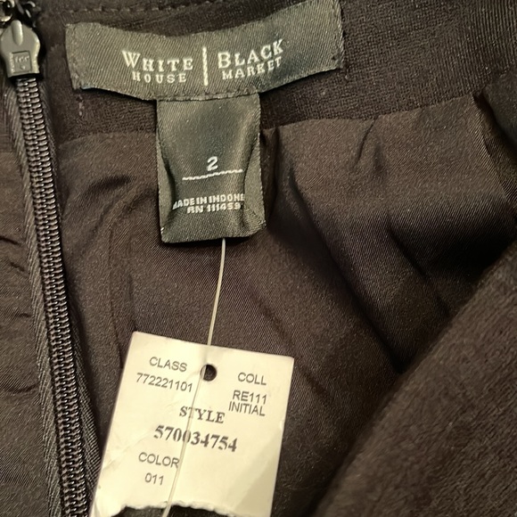 WHBM COLOR BLOCK PENCIL SKIRT - Picture 6 of 7